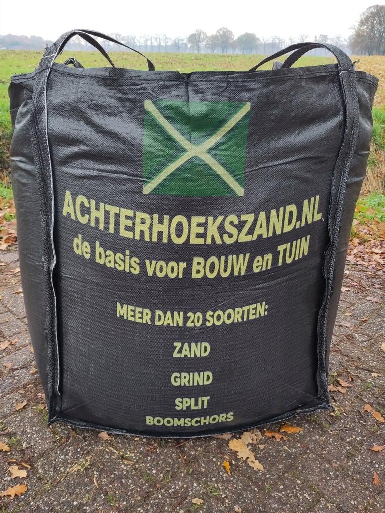 Grindzand, betonzand BEZORGKOSTEN vanaf €55,- los of big bag, Nieuw, Ophalen of Verzenden, 10 m² of meer, Vloertegels