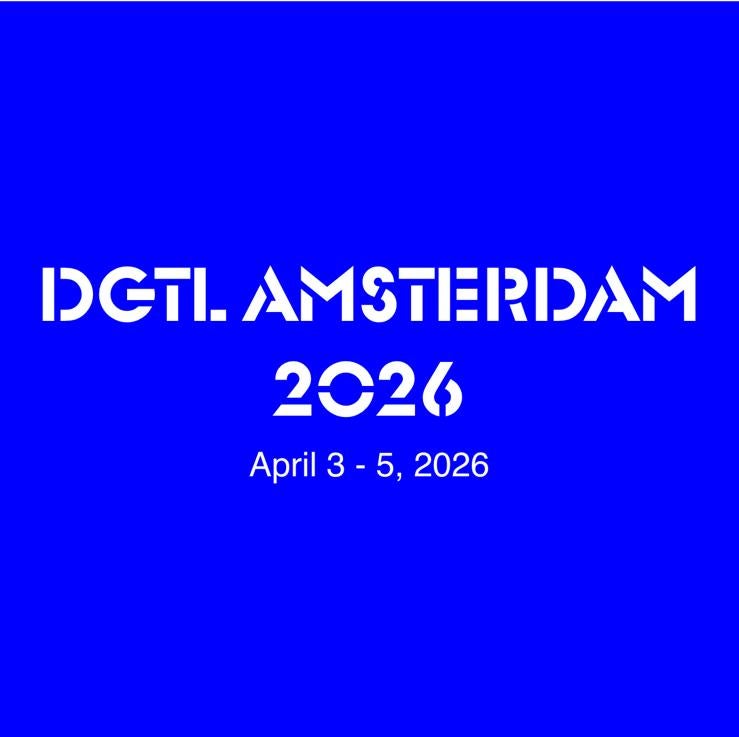 DGTL 2x zaterdag nacht tickets, Twee personen