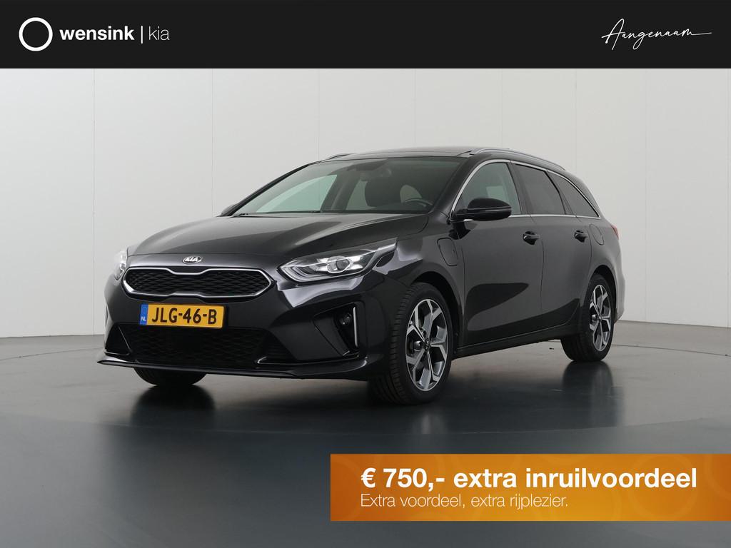 Kia Ceed Sportswagon 1.6 GDI PHEV ExecutiveLine | Panoramada, Auto's, Kia, 77 km/l, Gebruikt, Zwart, Geïmporteerd