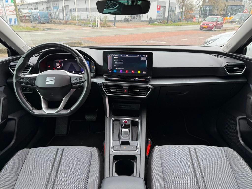 Seat Leon Sportstourer 1.0 eTSI Style Business Intense AUTOM, 12 maanden, Stof, Gebruikt, Euro 6