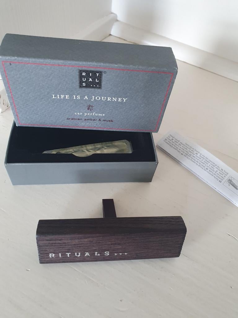 Rituals auto parfum inclusief houder Life is a Journey, Ophalen of Verzenden