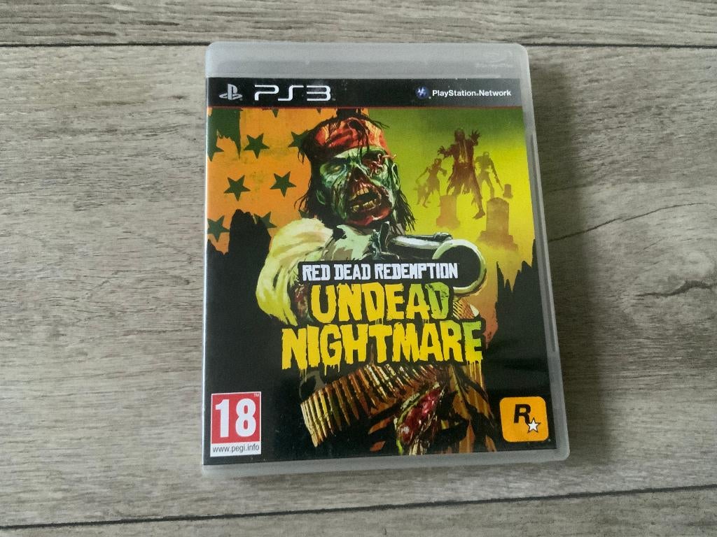 Playstation 3 - Red Dead Redemption Undead Nightmare PS3, Avontuur en Actie, Vanaf 18 jaar, 1 speler, Ophalen of Verzenden