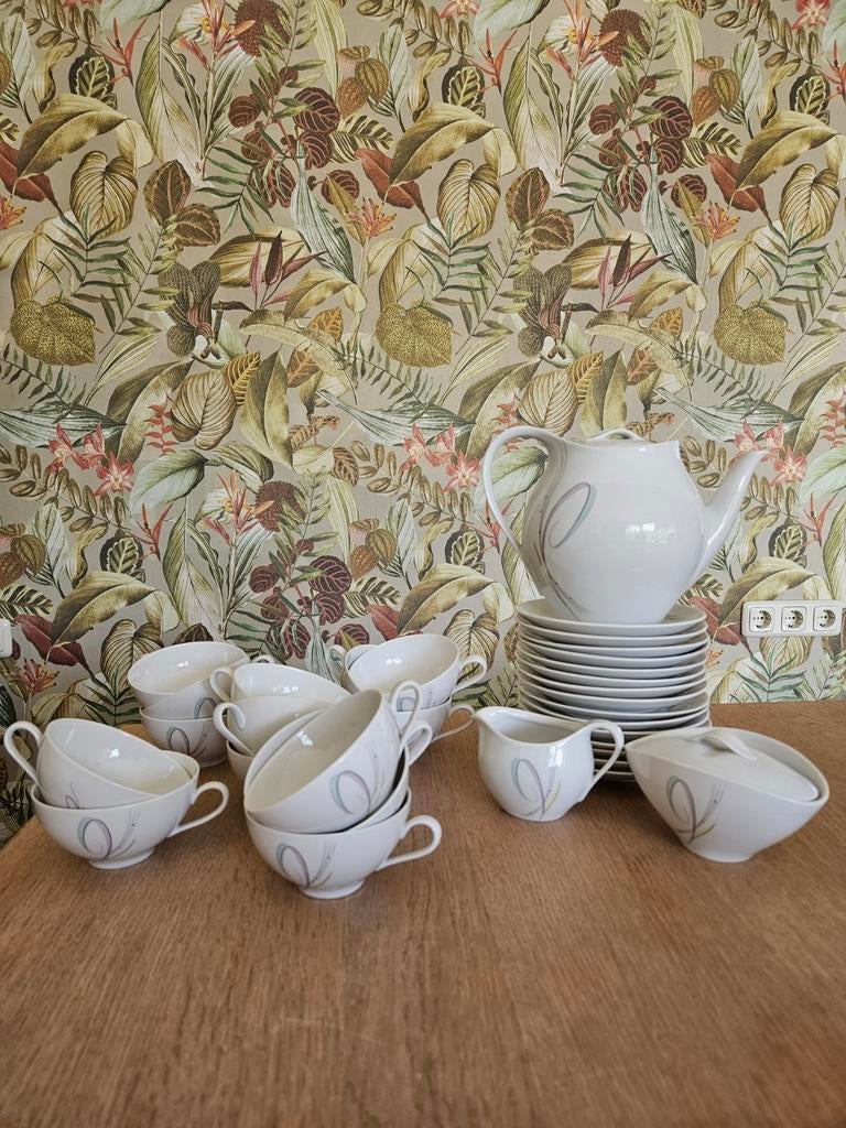 Vintage Eschenbach Bavaria porselein servies, A.D. Copier, Antiek en Kunst, Ophalen of Verzenden