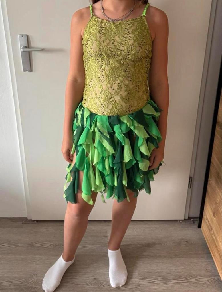 Groen (Rol) schaatspakje, Ophalen of Verzenden, Zo goed als nieuw, Overige typen, Overige merken