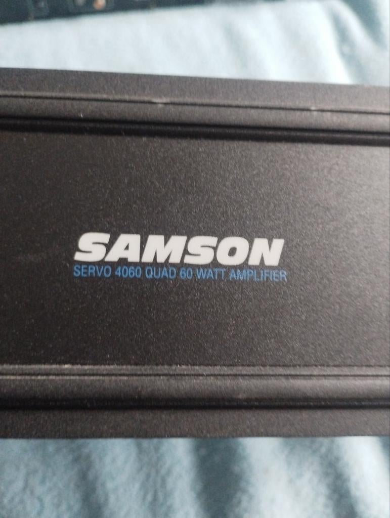 Samson Servo 4060 Quad 60 Watt Versterker, Ophalen of Verzenden, Gebruikt, Overige merken