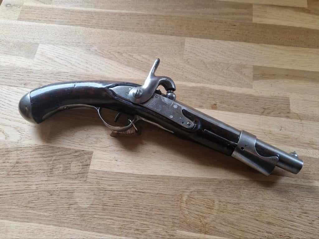 Pistool M1763-66 3e Model Transformatie Percussie, Ophalen of Verzenden