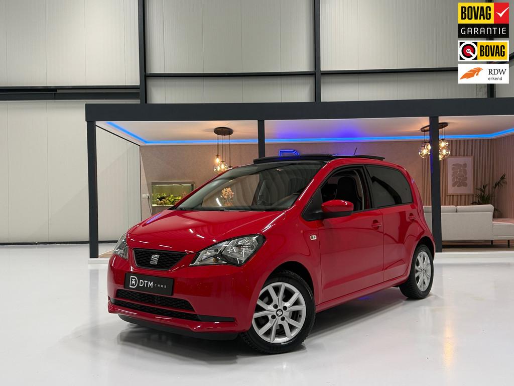 Seat Mii 1.0 FR 75PK Intense Pano Pdc Clima Led Cruise Airco, Voorwielaandrijving, Gebruikt, 4 stoelen, Mii