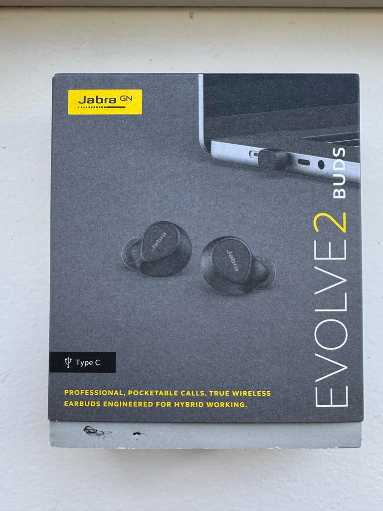 Jabra Evolve2 Buds, Audio, Tv en Foto, Koptelefoons, Ophalen, Zo goed als nieuw, Overige merken, Bluetooth
