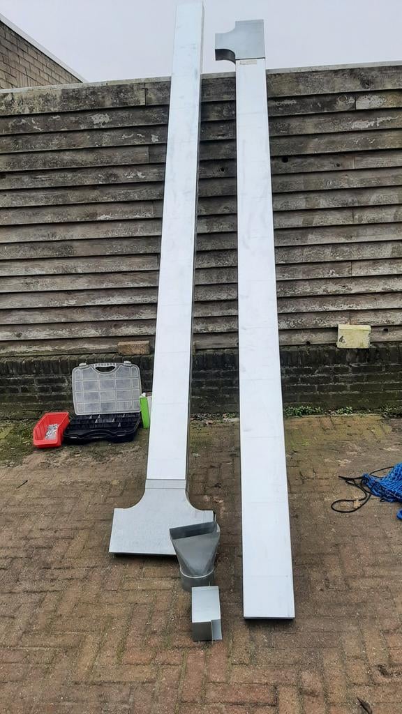 Nieuwe 3m. Luchtkoker en spirobuis, Ophalen of Verzenden, Nieuw, 250 mm of meer