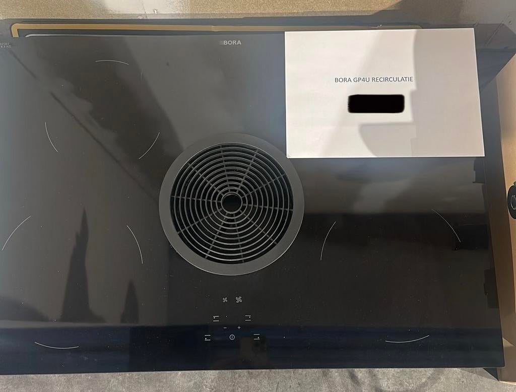 Bora GP4U inductie kookplaat met afzuiging, Ophalen, Nieuw, 4 kookzones, Inbouw