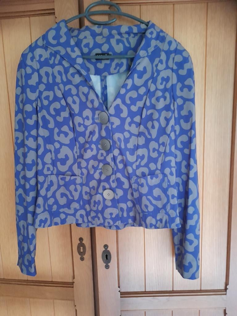 Blazer jasje van Moq maat 42 travelstof., Maat 42/44 (L), Moq, Zo goed als nieuw, Jasje