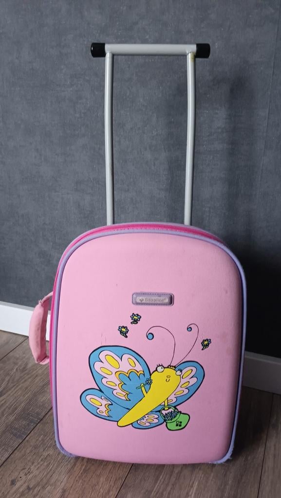 Kinderkoffertje roze, Ophalen of Verzenden, Hard kunststof, Minder dan 50 cm, Minder dan 35 cm