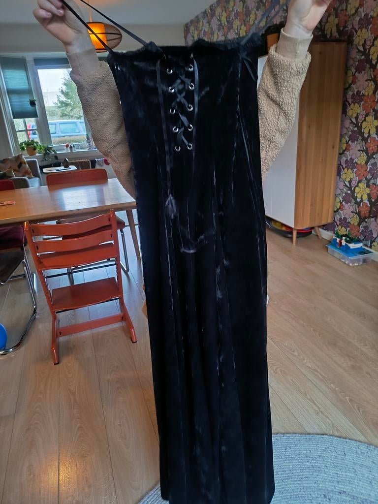 Gothic jurk zwart, Ophalen, Zo goed als nieuw, Zwart