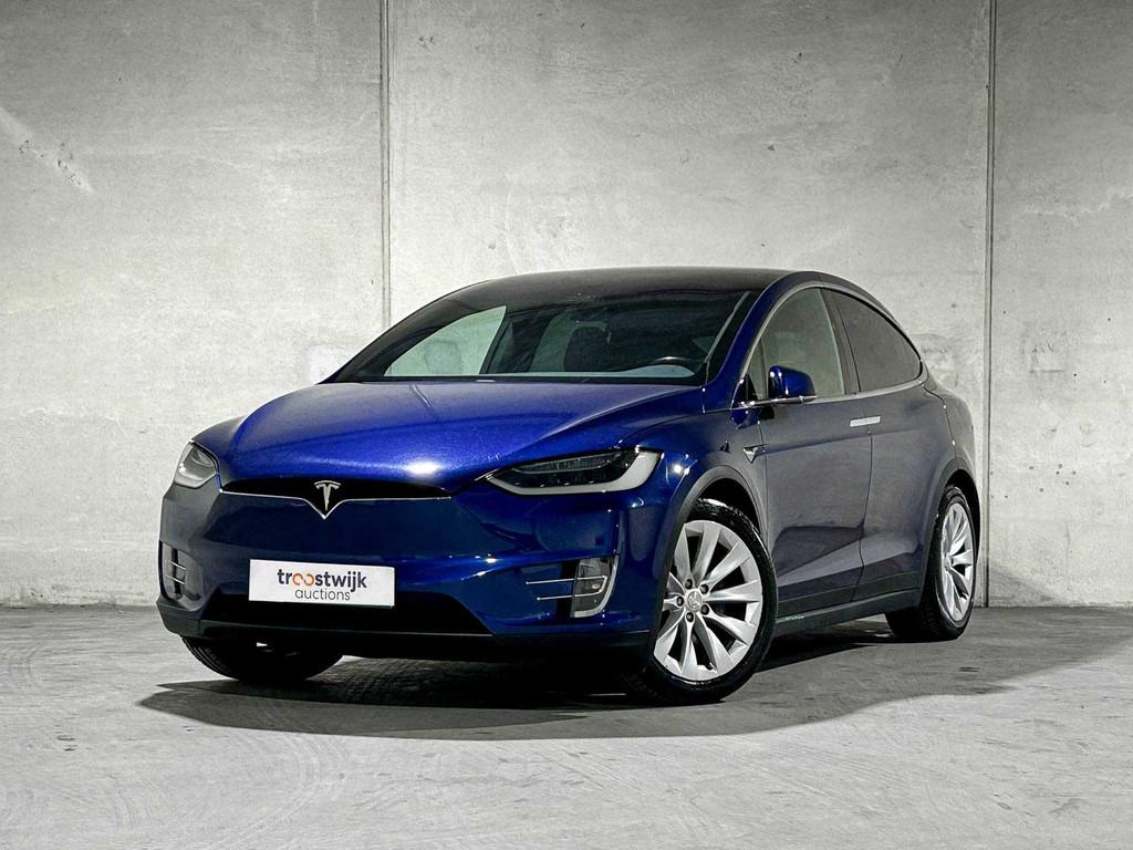 Tesla Model X 90D Base 6p. 428pk 2017 (Origineel-NL+1e eigen, Auto's, Automaat, Model X, Gebruikt, 124 €/maand