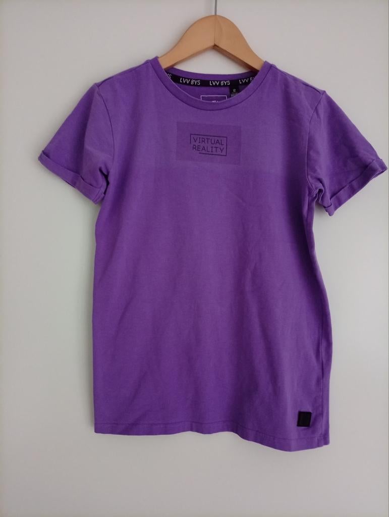 LEVV shirt paars maat 146/152, Gebruikt, Ophalen of Verzenden, Shirt of Longsleeve, Jongen