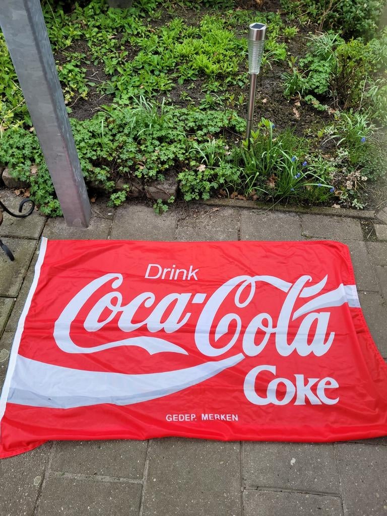 Mooi doek van coca cola, Diversen, Ophalen of Verzenden