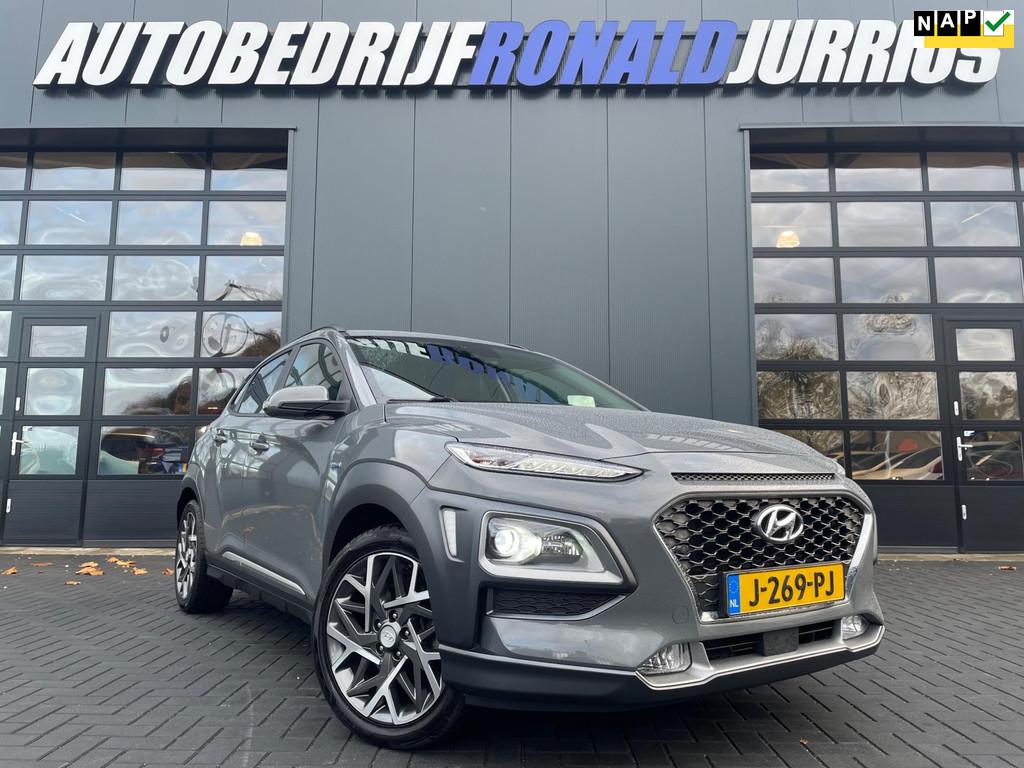 Hyundai Kona 1.6 GDI HEV Premium NLAuto/Trekhaak/Head-Up/Cam, Gebruikt, 23 km/l, Adaptive Cruise Control, SUV of Terreinwagen