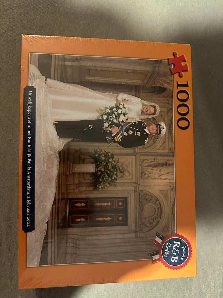 Puzzle willem alexander en maxima, Verzamelen, Koninklijk Huis en Royalty, Ophalen of Verzenden, Nieuw
