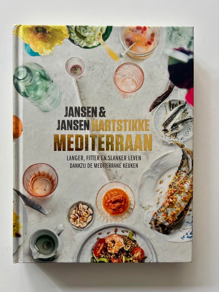 Kookboek Jansen & Jansen Hartstikke Mediterraan, Gelezen, Hoofdgerechten, Ophalen of Verzenden, Europa
