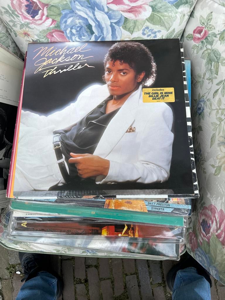 Michael Jackson - Thriller LP (Vinyl), Ophalen of Verzenden, 1980 tot 2000, Gebruikt, 12 inch
