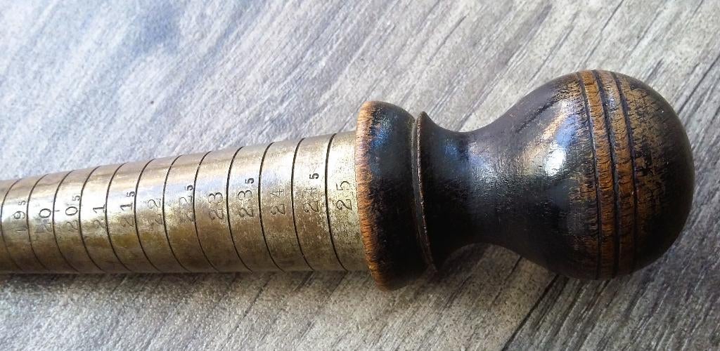 Omstreeks 1900 Ringmaat Meter Juwelier Goudsmid Zilversmid, Ophalen of Verzenden