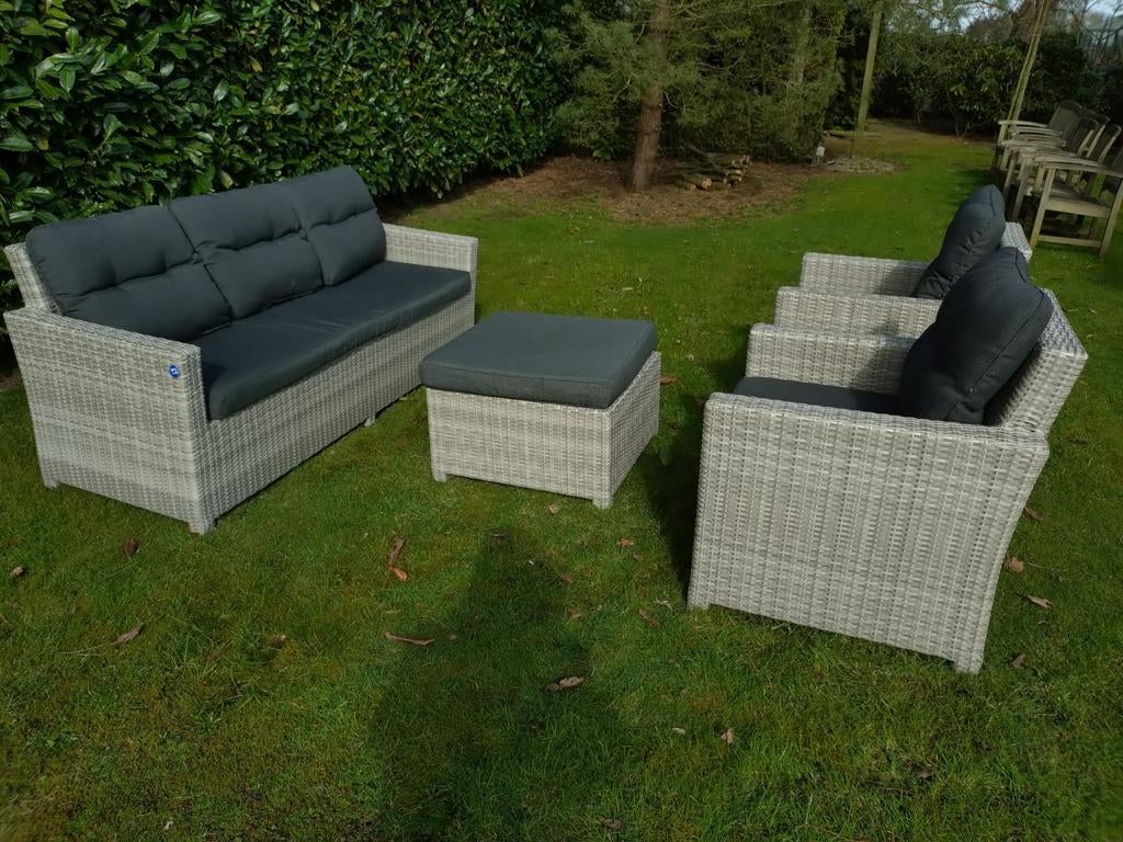 Mooie loungeset van Mondial Living, Ophalen, Aluminium, Bank