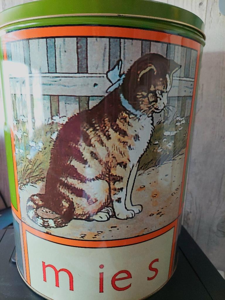 groot metalen blik, Verzamelen, Blikken, Ophalen, Gebruikt, Overige