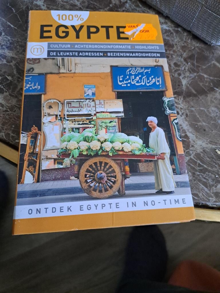 100% Egypte reisgids, Ophalen of Verzenden