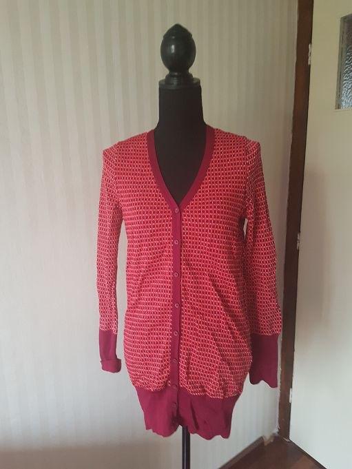 Nieuw met label. Lang vrolijk Zara vest S 36 rekt mee., Overige kleuren, Verzenden, Zara, Nieuw