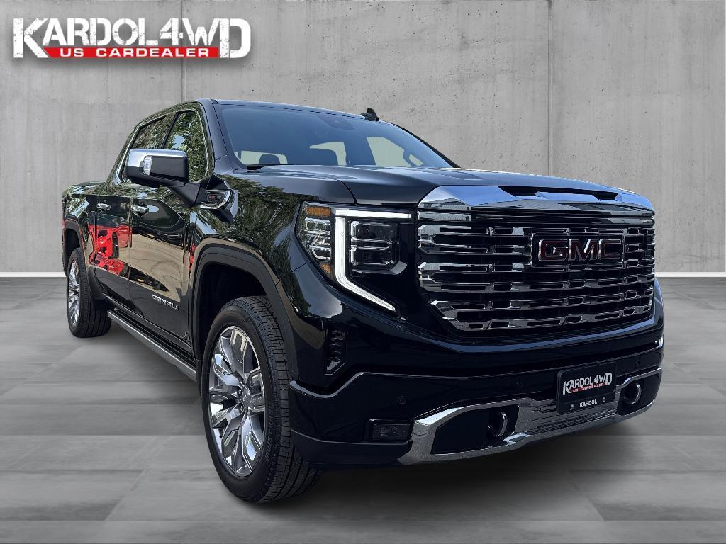 GMC SIERRA 1500 Sierra Denali 1500 6.2L V8 |INCL. LPG| |BPM, Auto's, Bestelauto's, Gebruikt, 426 pk, Zwart, Bedrijf