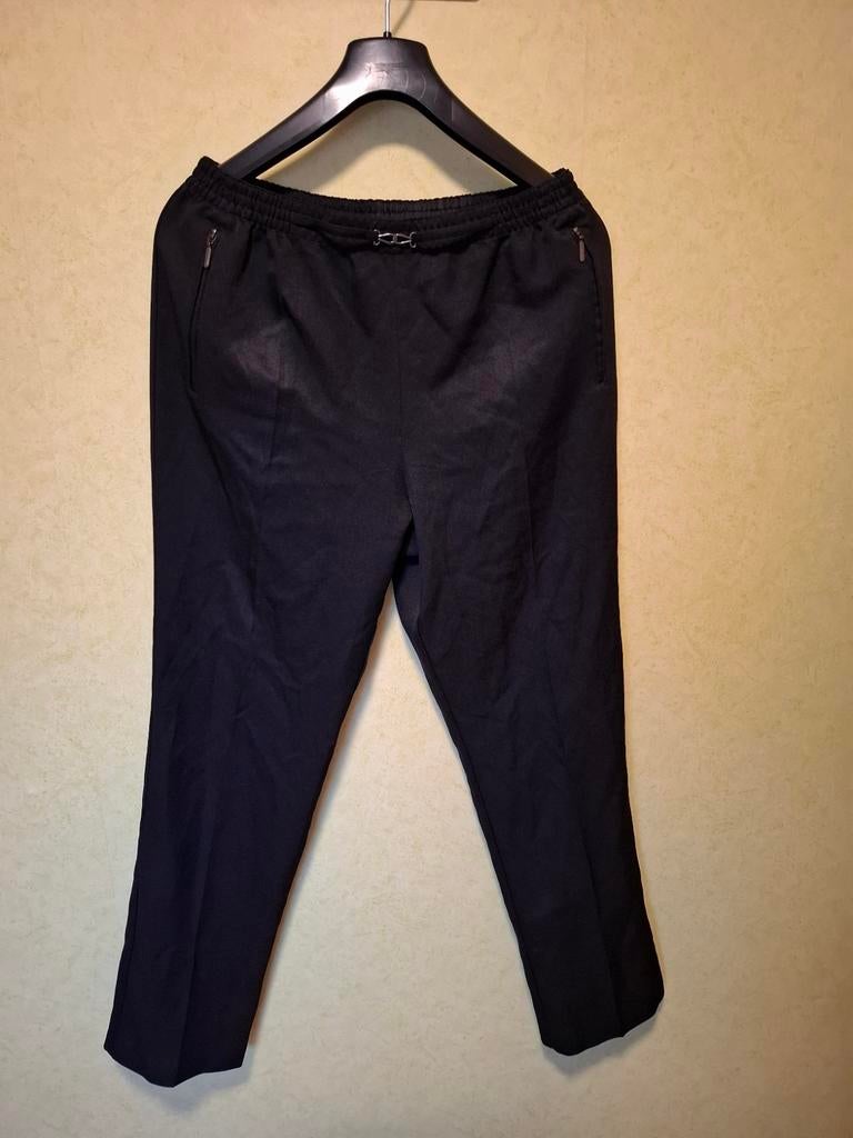 C&A Canda zwarte pantalon met rechte pijp Maat 40, Maat 38/40 (M), Zwart, Ophalen of Verzenden, Zo goed als nieuw