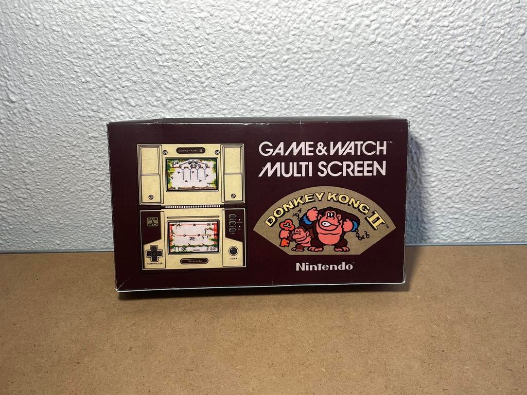 Game&Watch multi screen Donkey Kong II, 1 speler, Verzenden, Zo goed als nieuw, Avontuur en Actie