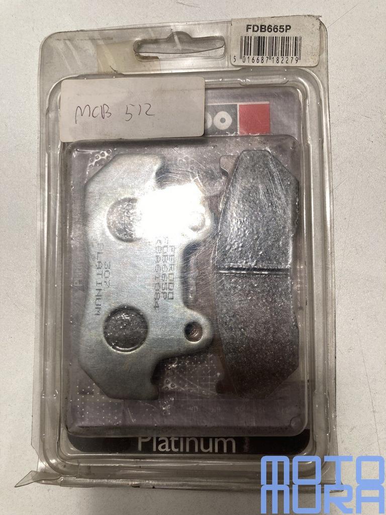 Ferodo FDB665P remblokken set Honda XL 600 Transalp 1985 - 1, -, -, Nieuw, Ophalen of Verzenden