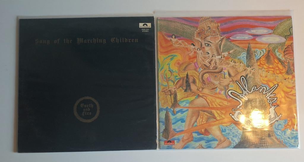 Earth & fire 2x nederbeat vinyl lp, Verzenden, Zo goed als nieuw, 12 inch, Poprock