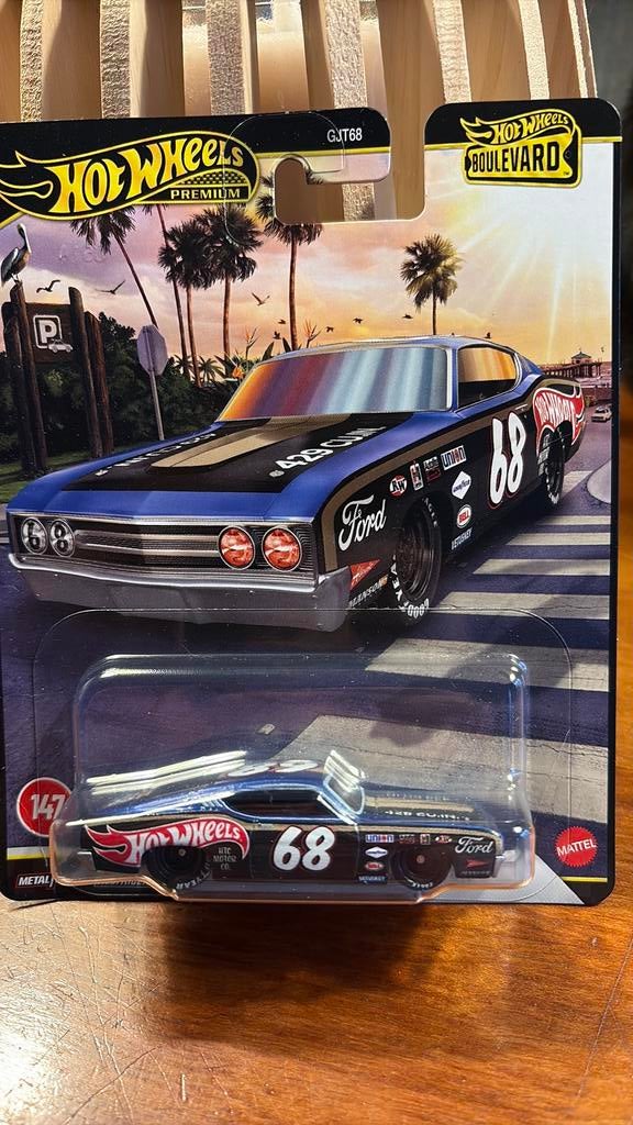 Hot Wheels ‘69 Ford Torino Talladega 1/64, Ophalen of Verzenden, Nieuw, Auto