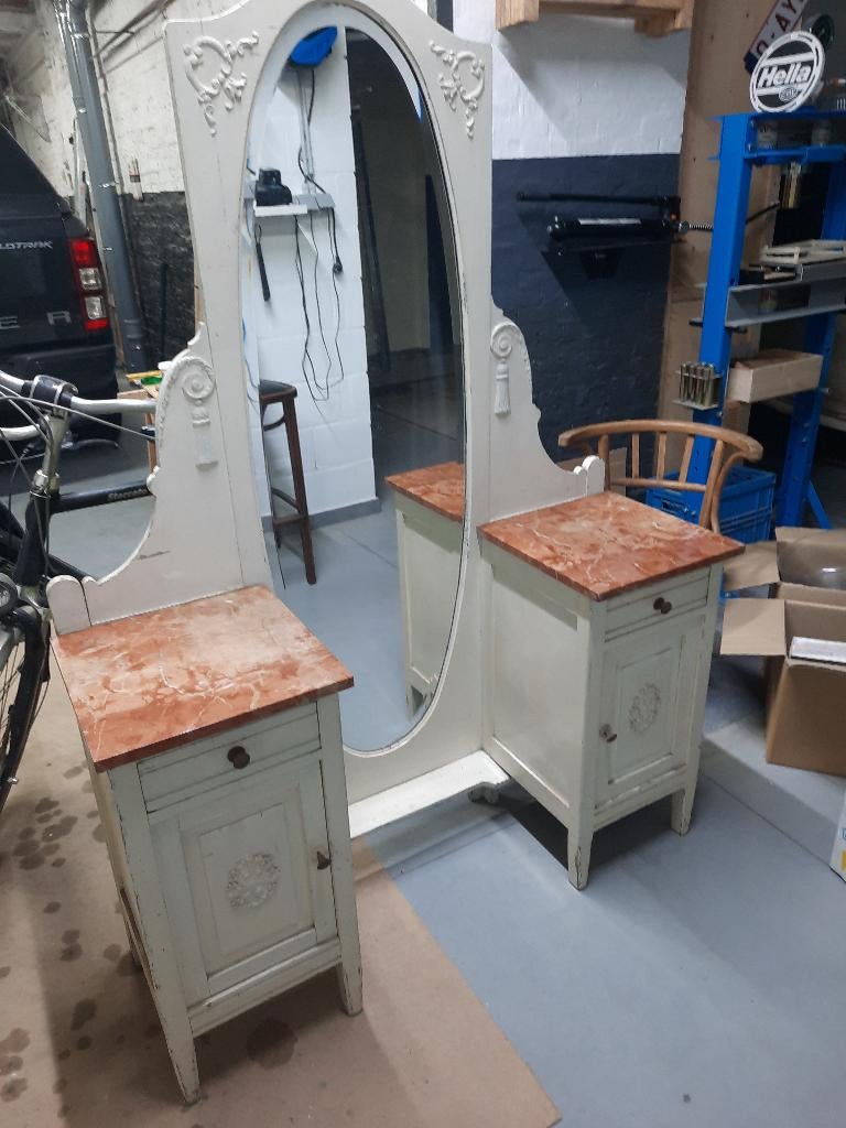 spiegelkast, Ophalen