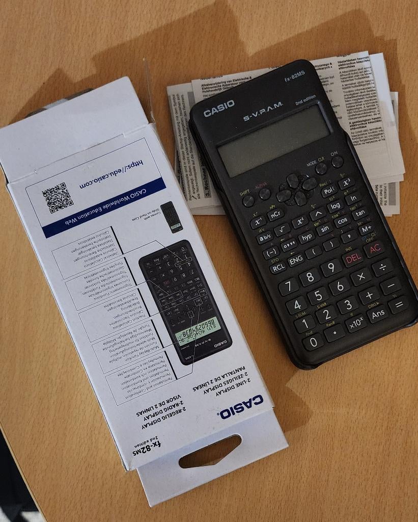 Casio Scientific Calculator, Ophalen