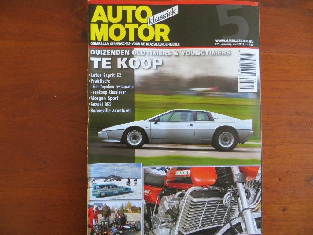 Auto Motor Klassiek nr. 5 2010 Esprit S2, Topolino, Morgan, Ophalen of Verzenden, Nieuw, Overige merken