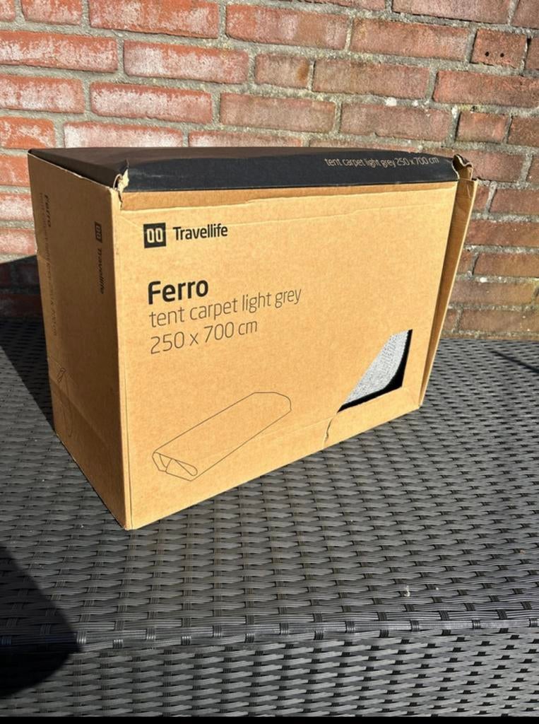 Tent tapijt nieuw in doos, Caravans en Kamperen, Kampeeraccessoires, Ophalen, Nieuw