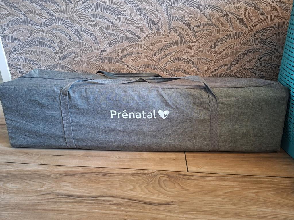 Prenatal inklapbare box grijs met verhoging, Kinderen en Baby's, Ophalen, Zo goed als nieuw