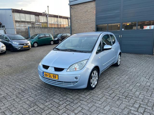 Mitsubishi Colt 1.3 Instyle_Leder + Verwarmde Kuipstoelen, Voorwielaandrijving, Gebruikt, Blauw, Colt