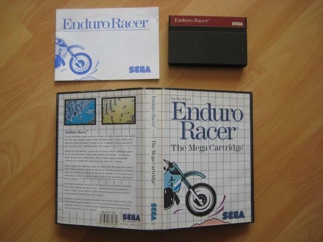 Enduro Racer Sega Mastersystem Master System, 1 speler, Racen en Vliegen, Ophalen of Verzenden, Zo goed als nieuw