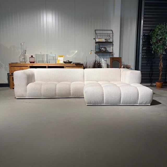 Room 108 hoekbank japandi stijl beige 303x177cm, Ophalen, Gebruikt, Hoekbank, Japandi beige