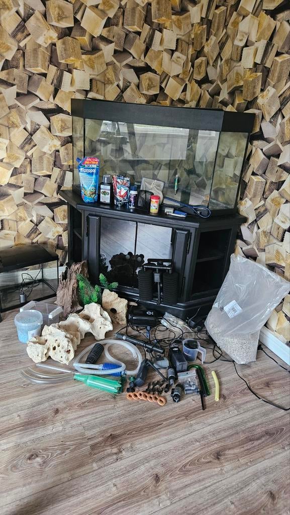 Vis aquarium, Ophalen