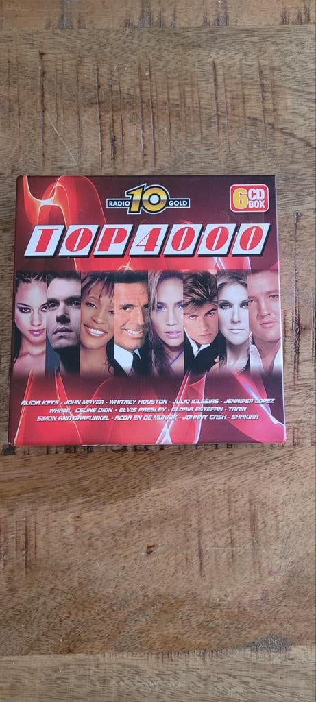 Radio 10 Gold Top 4000 -  2012 6 cd box, Ophalen of Verzenden, 1980 tot 2000, Zo goed als nieuw