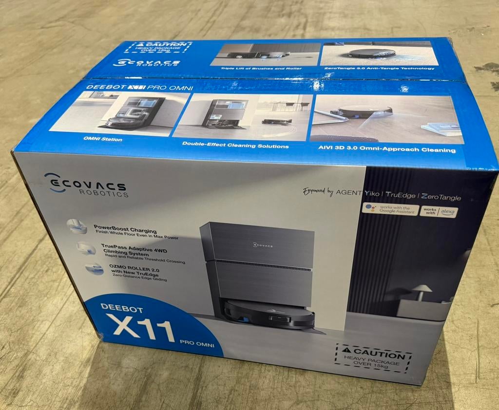 Ecovacs Deebot X11 pro omni // nieuw, Verzenden, Zo goed als nieuw, Robotstofzuiger