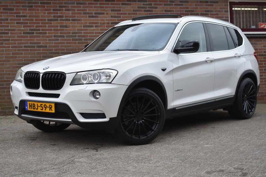BMW X3 XDrive35i High Executive '10 Pano Xenon Leder Clima N, Automaat, Gebruikt, Zwart, 2000 kg