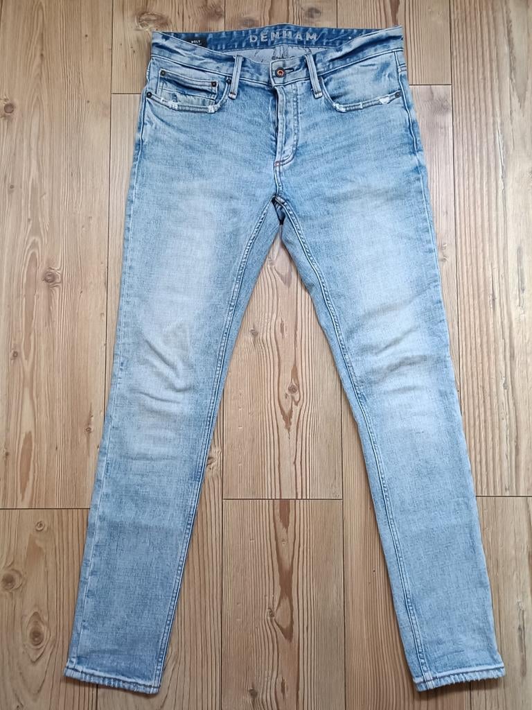 Denham Bolt maat 32-32, Ophalen of Verzenden, Zo goed als nieuw, Blauw, W32 (confectie 46) of kleiner