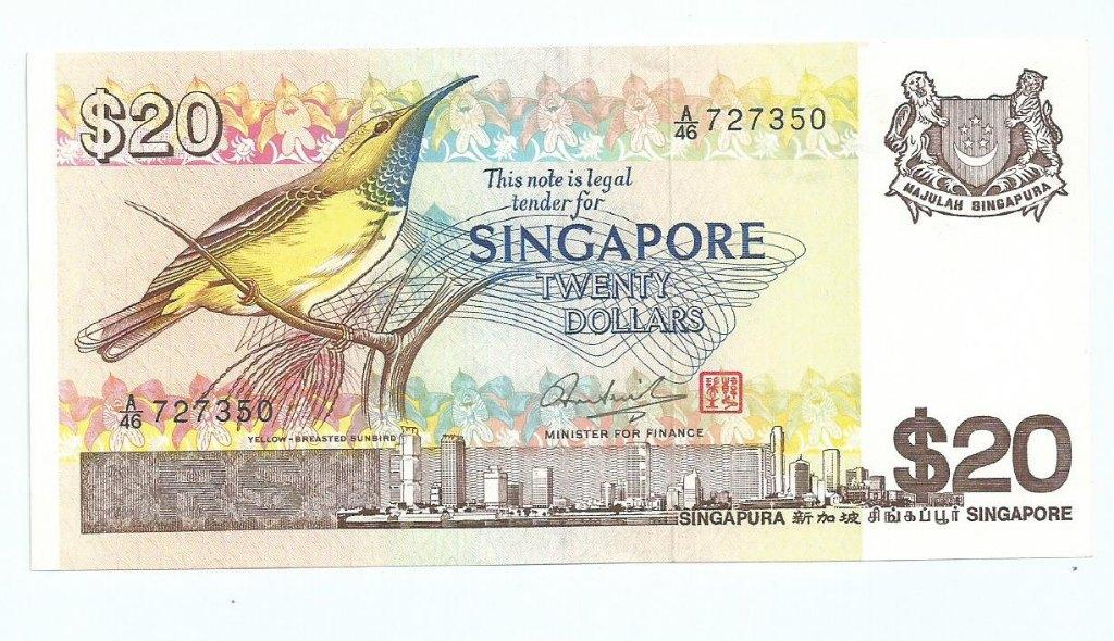Singapore, 20 dollar (1979) - XF, Verzenden, Zuidoost-Azië