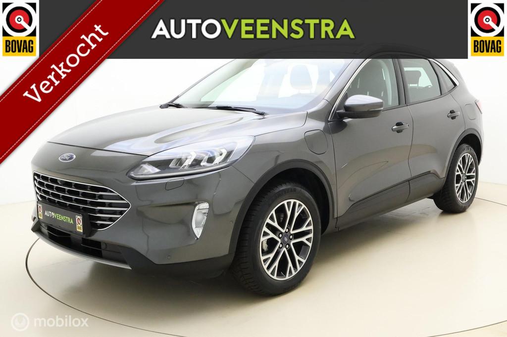 Ford Kuga 2.5 PHEV Titanium|CAMERA|STOELVERW|DAB|, Stof, Gebruikt, 4 cilinders, Met garantie (alle)